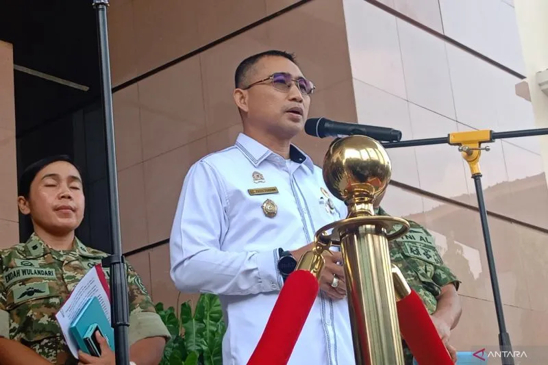Perkara Dugaan Penyiraman Air Keras Aktivis KontraS Andrie Yunus Tak Ada Keterlibatan Hakim Ad Hoc Kepala Pengadilan Militer II-08 Jakarta Kolonel Chk Fredy Ferdian Isnartanto memberikan keterangan usai penyer