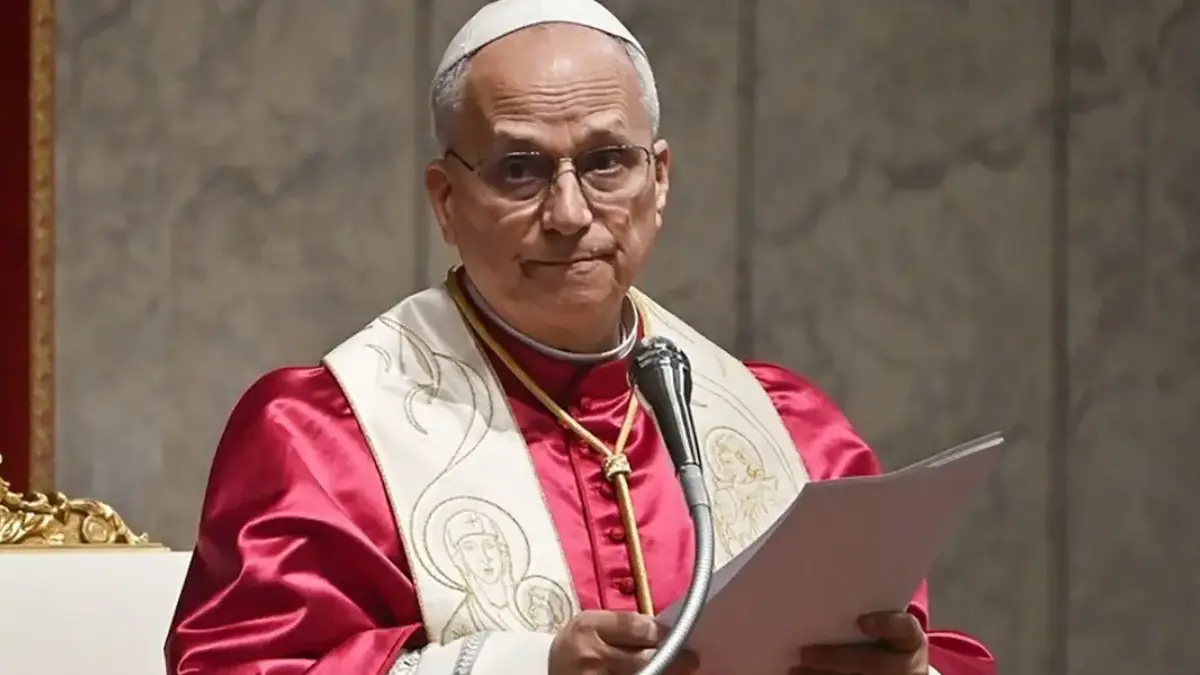 Paus Leo XIV Tegaskan Kewajiban Moral Lindungi Warga Sipil, Solidaritasn untuk Rakyat Lebanon Paus Leo XIV (Anadolu)