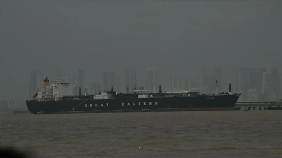 Iran mengizinkan kapal yang membawa bantuan kemanusiaan dan produk esensial melintasi Selat Hormuz. (Anadolu A