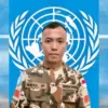Praka Rico Pramudia (31), prajurit TNI yang menjadi Pasukan Perdamaian PBB di Lebanon (UNIFIL) gugur akibat se