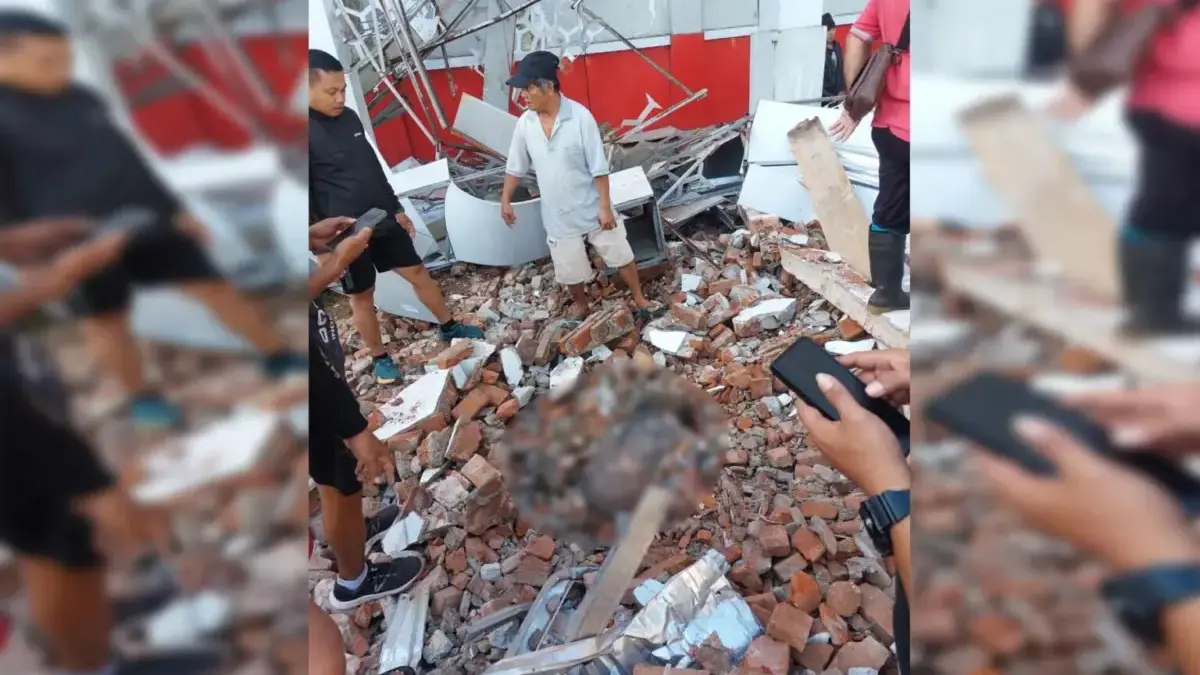 Gempa magnitudo 7,6 mengguncang Manado, Sulawesi Utara, sebabkan korban jiwa dan kerusakan bangunan. (Instagra