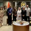 Wakil Ketua DPR RI Sufmi Dasco Ahmad (ketujuh kanan), Direktur Utama PT Bank Negara Indonesia (Persero) Tbk Pu