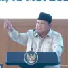 Presiden Prabowo Subianto berpidato pada peresmian 1.061 Koperasi Desa/Kelurahan Merah Putih (KDKMP) di Kabupa