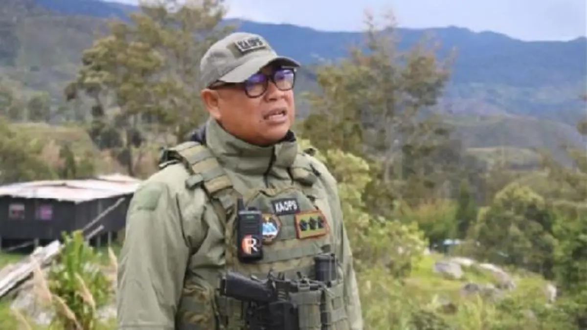 Kepala Operasi Damai Cartenz Inspektur Jenderal Faizal Ramadhani. (Humas Polda Papua)