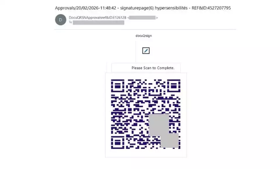 Modus Baru Penipuan Digital, Kode QR Bentuk Teks Kini Sulit Terdeteksi Kode QR berbahaya yang disusun dengan rangkaian karakter teks. (Kaspersky)