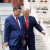 Xi Jinping dan Donald Trump (Getty Images)