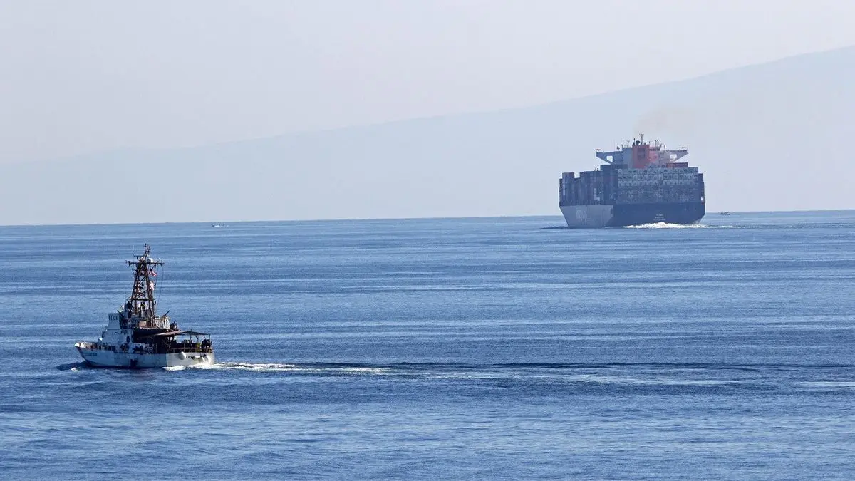 Dok. USCGC Aquidneck (WPB 1309) di Selat Hormuz. (Wikimedia Commons/US Navy/Mass Communication Specialist 2nd