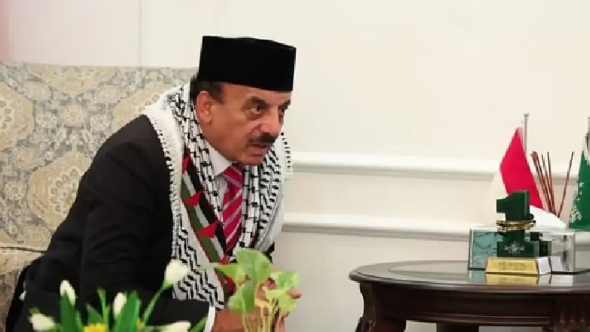 Dubes Palestina untuk Indonesia Abdulfattah A.K. Al-Sattari (Foto: Instagram)