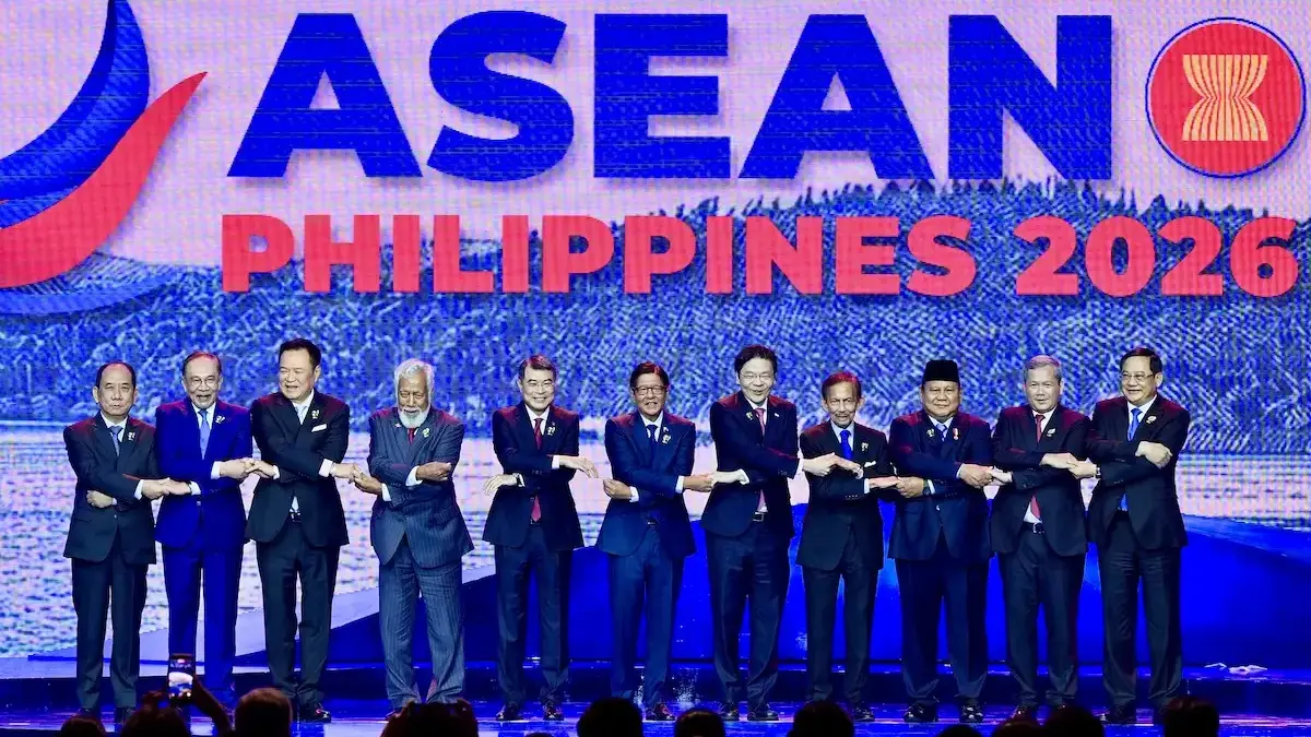 Presiden Republik Indonesia, Prabowo Subianto tiba di Mactan Expo, Cebu, Filipina pada Jumat, 8 Mei 2026, untu