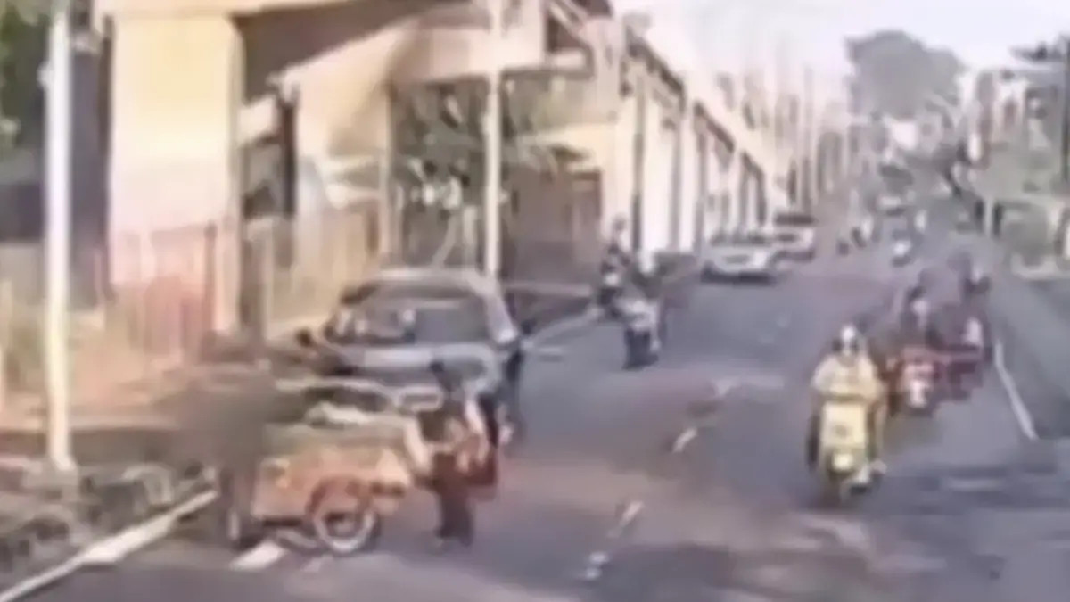 Tangkapan layar CCTV