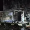 Pos polisi di Taman Sari Bandung ludes dibakar massa berpakaian hitam, Jumat malam (1/5)