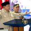 Presiden Prabowo saat meresmikan operasionalisasi 1.061 Koperasi Desa dan Kelurahan Merah Putih (KDMP) di Kabu