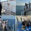 23 WNI yang diselamatkan dari perairan Pulau Pangkor, Malaysia. Foto: Bernama