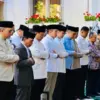 Presiden Republik Indonesia Prabowo Subianto melaksanakan shalat Idul Adha 1447 Hijriah bersama diaspora Indon