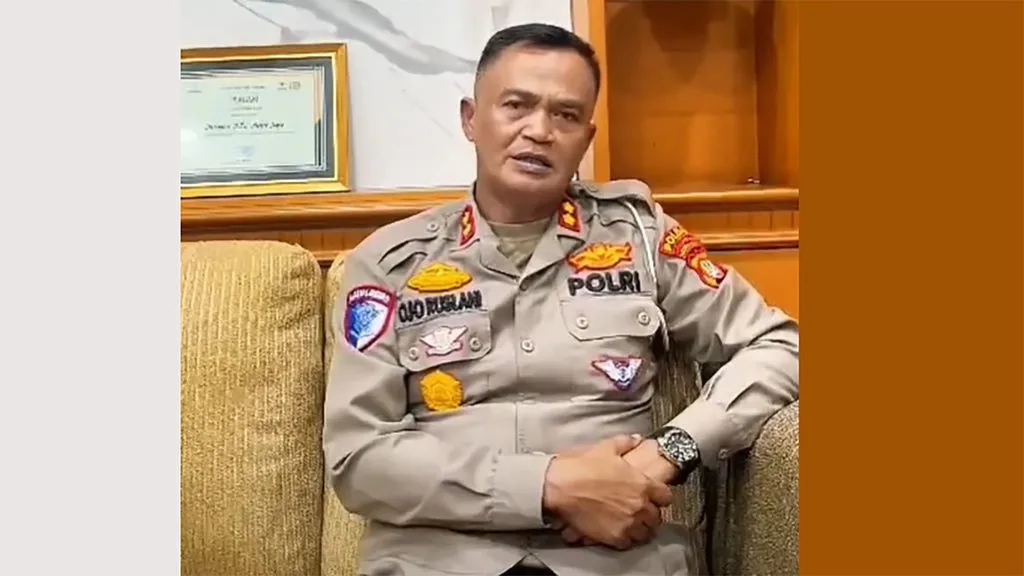 Kasubdit Gakkum Ditlantas Polda Metro Jaya, AKBP Ojo Ruslani. instagram/tmcpoldametro