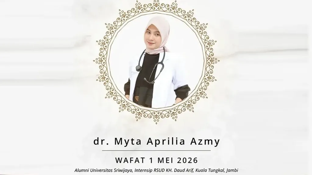 Almarhumah dr Myta Aprilia Azm. (IST)