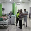 Tiga korban luka kecelakaan bus ALS menjalani perawatan di RS Siti Aisyah Lubuklinggau. (FOTO/Humas Polda Sums