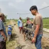 Lokasi temuan proyektil bekas aktif yang misterius di Balongbendo, Sidoarjo. (IST)