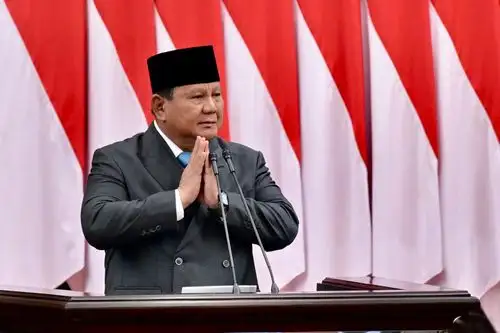 Presiden Prabowo Subianto saat menyampaikan Kerangka Ekonomi Makro dan Pokok-Pokok Kebijakan Fiskal (KEM-PPKF)