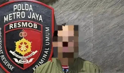 Selebgram asal Brunei ditangkap usai menganiaya seorang pria hingga tewas di Blok M (foto:Antara/Luthfia Miran