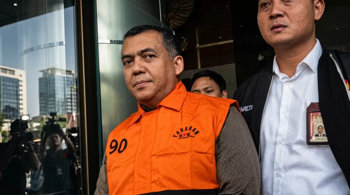 Wakil Menteri Imigrasi dan Pemasyarakatan (Imipas) Silmy Karim resmi ditahan Komisi Pemberantasan Korupsi (KPK
