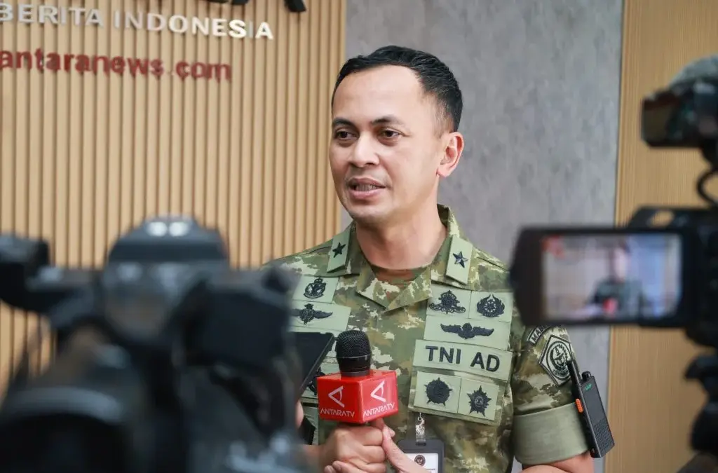Kepala Biro (Karo) Informasi Pertahanan (Infohan) Kementerian Pertahanan (Kemhan), Brigjen TNI Rico Sirait