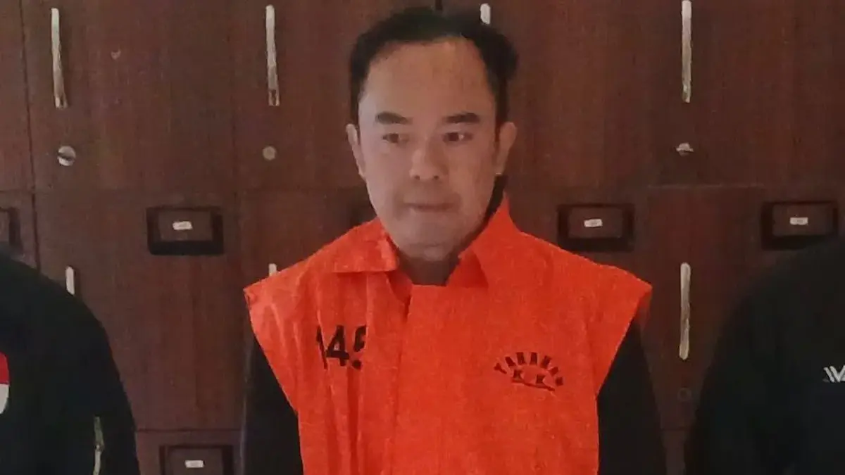 Pemilik PT Blueray Cargo sekaligus tersangka kasus dugaan suap dan gratifikasi terkait importasi barang KW di