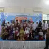 Kepala Dispusip Kota Cirebon, Mastara (kanan) dan Kepala Bidang (Kabid) Pembinaan Perpustakaan, Eka Purnomo Si