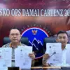 Kasatgas Gakkum Operasi Damai Cartenz-2026 Kombes Pol. I Gusti Gde Era Adhinata, S.I.K., bersama Kasatgas Huma