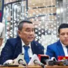 Kuasa hukum Febrie Adriansyah, Hotman Paris di Kejaksaan Agung (Kejagung), Jakarta Selatan pada Jumat, 17 Juli