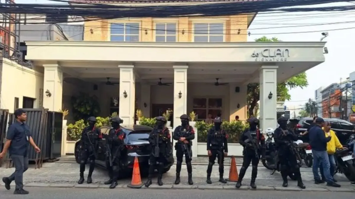Jejak Korupsi Batu Bara Mengarah ke Restoran Prancis, Nama Jampidsus Ikut Disorot Restoran de Clan Signature di Cipete, Jakarta Selatan. (Antara)