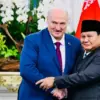 Presiden Belarusia Aleksander Lukashenko dan Presiden RI Prabowo Subianto (Foto: Biro Pers , Media, dan Inform