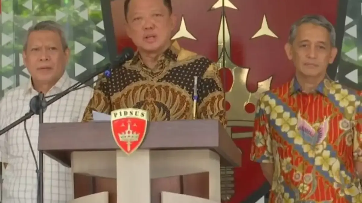 Jaksa Agung Muda Bidang Tindak Pidana Khusus Kejaksaan Agung Febrie Adriansyah, saat memberikan keterangan di