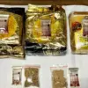 Ditresnarkoba Polda Lampung membongkar upaya penyelundupan sekitar 5 kilogram sabu dan 202 butir pil ekstasi d