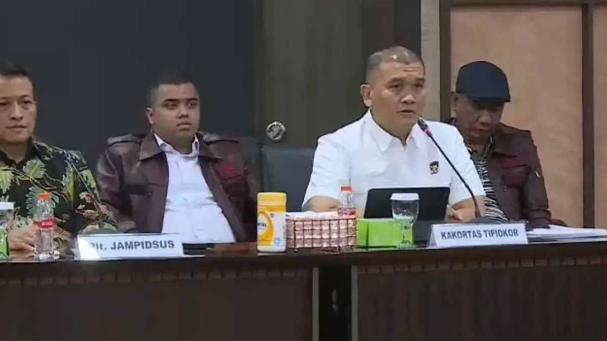 Kepala Korps Pemberantasan Tindak Pidana Korupsi (Kortastipidkor) Polri, Irjen Pol. Totok Suharyanto, dalam ko