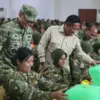 Wakil Menteri Pertahanan Republik Indonesia (Wamenhan RI) Donny Ermawan Taufanto memberikan pengarahan kepada