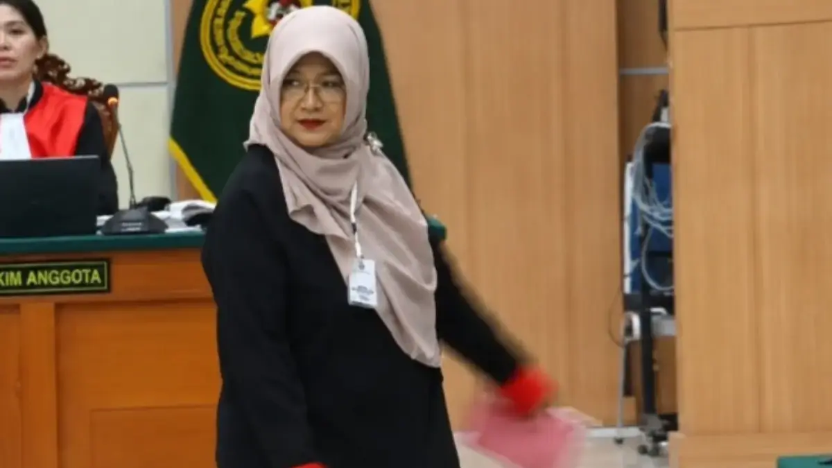 Tifauziah Tyassuma alias Dokter Tifa pada sidang perdana di Pengadilan Negeri Jakarta Timur, Kamis (2/7/2026).