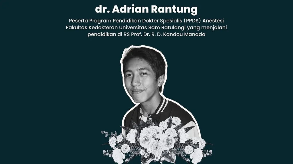 Dokter PPDS Adrian Rantung. (Instagram/@kemenkes_ri)