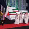 Wakil Menteri Luar Negeri Arab Saudi Walid al-Khuraiji dan satu delegasi menghadiri pemakaman mantan Pemimpin