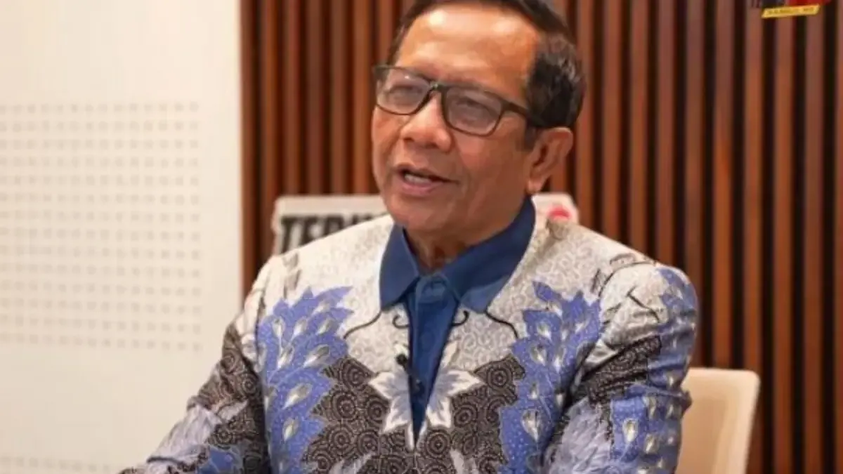 Mantan Menko Polhukam, Mahfud MD. (Tangkapan Layar Youtube @MahfudMD)