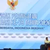 Presiden Prabowo Subianto dalam acara Puncak Peringatan Hari Koperasi Nasional (Harkopnas) ke-79 di Indonesia