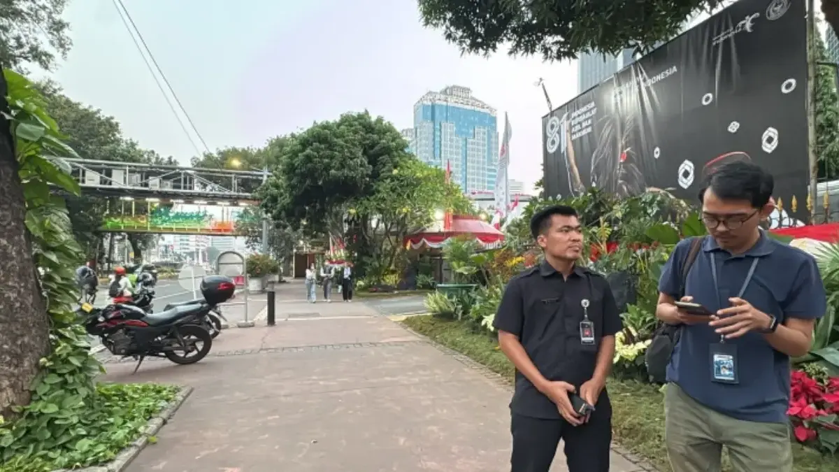 Motor Wartawan Raib Dicuri Saat Liputan di Trotoar Kemenko Polkam, Area Blind Spot Tanpa CCTV Reporter digital iNews Media Group, Danandaya Arya Putra. (Foto: Istimewa)