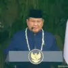 Prabowo ajak doakan masyarakat terdampak bencana saat perayaan HUT RI ke 81. (Tangkapan layar youtube Sekretar