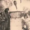 Proklamasi Kemerdekaan Gorontalo pada 23 Januari 1942 dibacakan oleh Pahlawan Nasional Nani Wartabone di depan