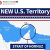 Presiden Trump menyatakan Selat Hormuz sebagai wilayah AS. x/realDonaldTrump