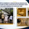 Temuan Ombudsman RI dalam Sidak Lapas Kelas IIA Cibinong ditampilkan saat konpers di Gedung Ombudsman RI, Jaka