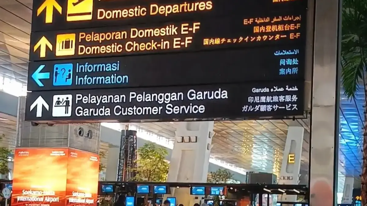 8 Bandara Ditutup Sementara Akibat Abu Vulkanik Letusan Gunung Anak Krakatau Ilustrasi Terminal III Bandara Soekarno-Hatta