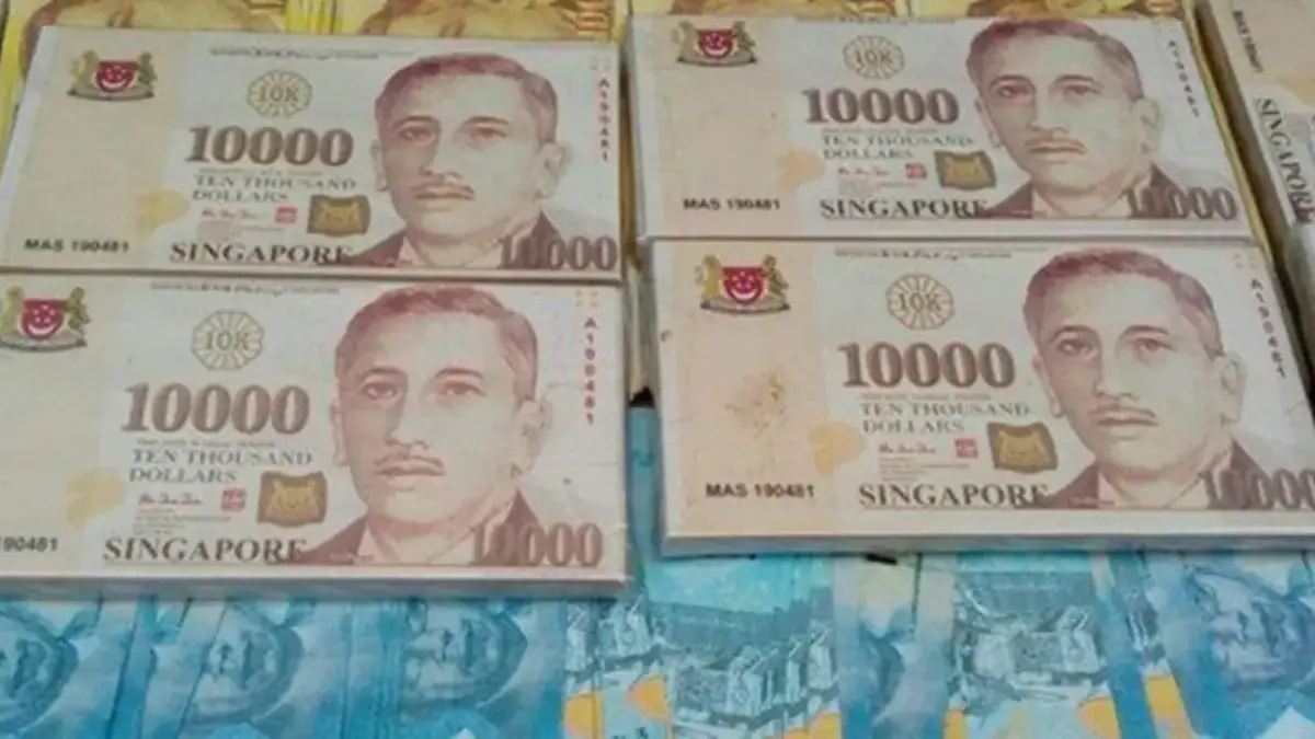 Terlapor Kasus Peredaran Dolar Singapura Palsu Senilai Rp 4,7 Miliar Beberkan Kronologi Lengkap Dolar Singapura. (Istimewa)
