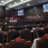 Sidang syarat pendidikan Gibran di MK, Rabu (23/9/2026). --