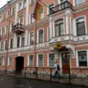 Pemandangan Konsulat Jenderal Jerman di St. Petersburg pada 2 September 2026. (Olga Maltseva/ AFP via Getty Im